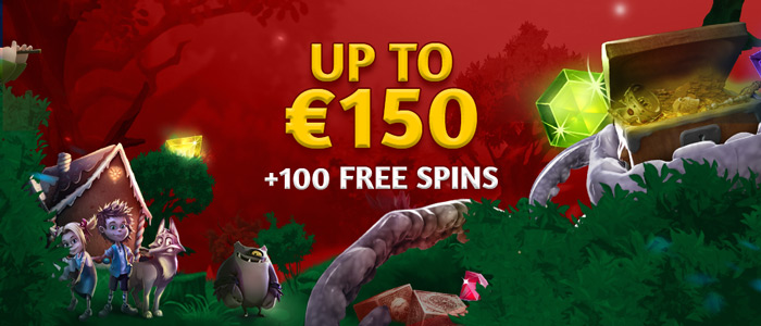 Slotsons - 150€ + 100 free spins welcome Bonus