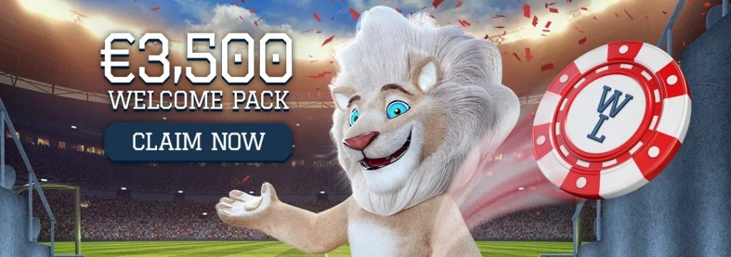 White Lion - €3.500 Welcome Bonus